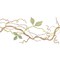 Summertime Vine Wall Stencil | 3309 by Designer Stencils | Floral Stencils | Reusable Art Craft Stencils for Painting on Walls, Canvas, Wood | Reusable Plastic Paint Stencil for Home Makeover | Easy to Use & Clean Art Stencil